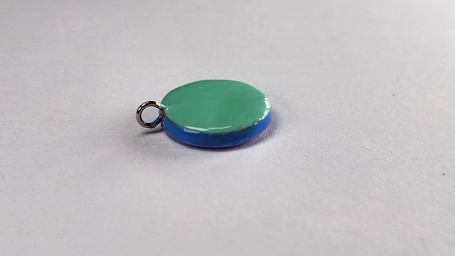Mini NFC Charm - Handmade - Link to social profiles, pay me link, game invite or anywhere. Custom Personalized 13mm-15mm
