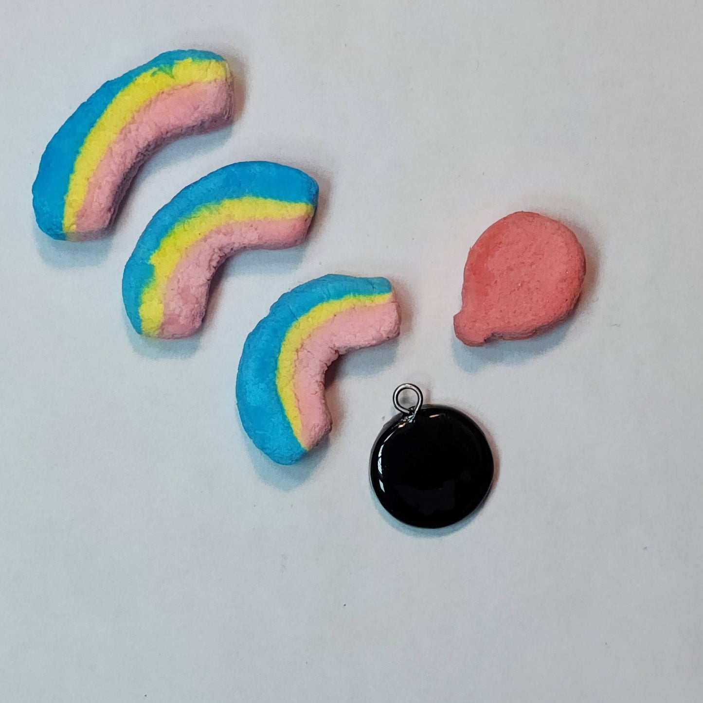 Mini NFC Charm - Handmade - Link to social profiles, pay me link, game invite or anywhere. Custom Personalized 13mm-15mm