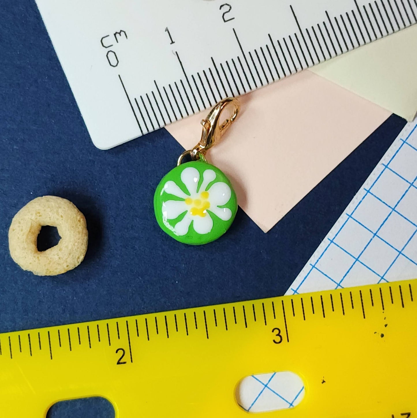 Mini NFC Charm - Handmade - Link to social profiles, pay me link, game invite or anywhere. Custom Personalized 13mm-15mm