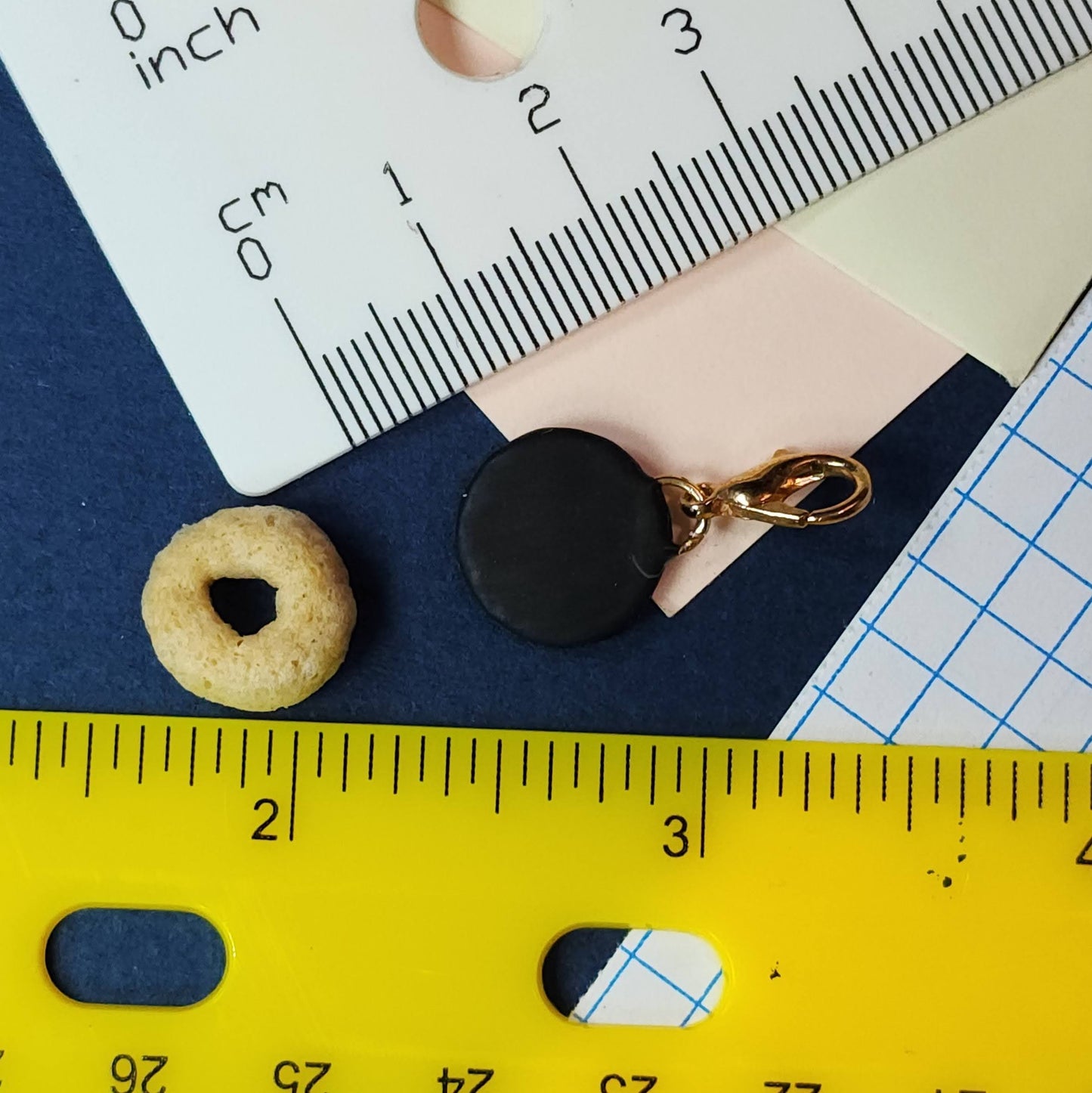 Mini NFC Charm - Handmade - Link to social profiles, pay me link, game invite or anywhere. Custom Personalized 13mm-15mm