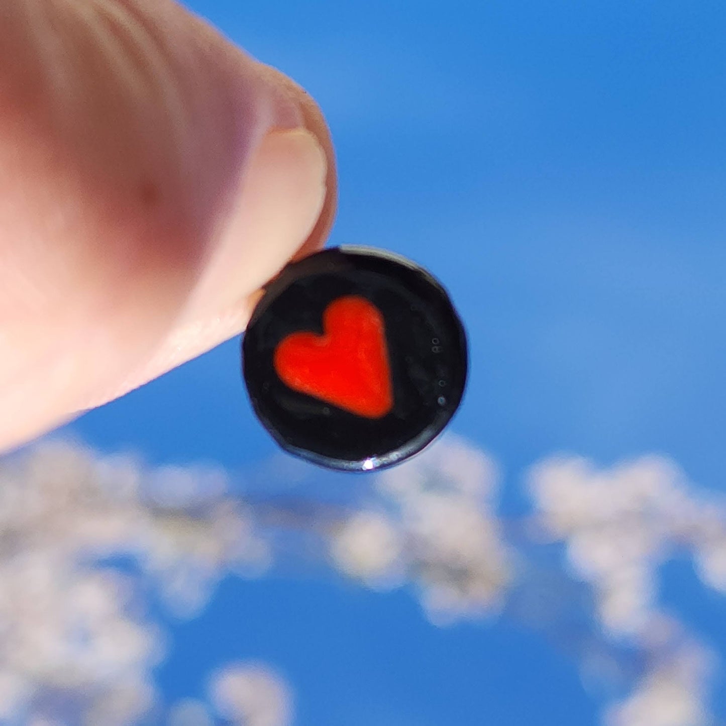 Mini NFC Charm - Handmade - Link to social profiles, pay me link, game invite or anywhere. Custom Personalized 13mm-15mm