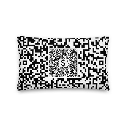 Fup Ayme Pillow QR Code | Scans to any link | Change Anytime