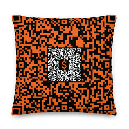 Fup Ayme Pillow QR Code | Scans to any link | Change Anytime