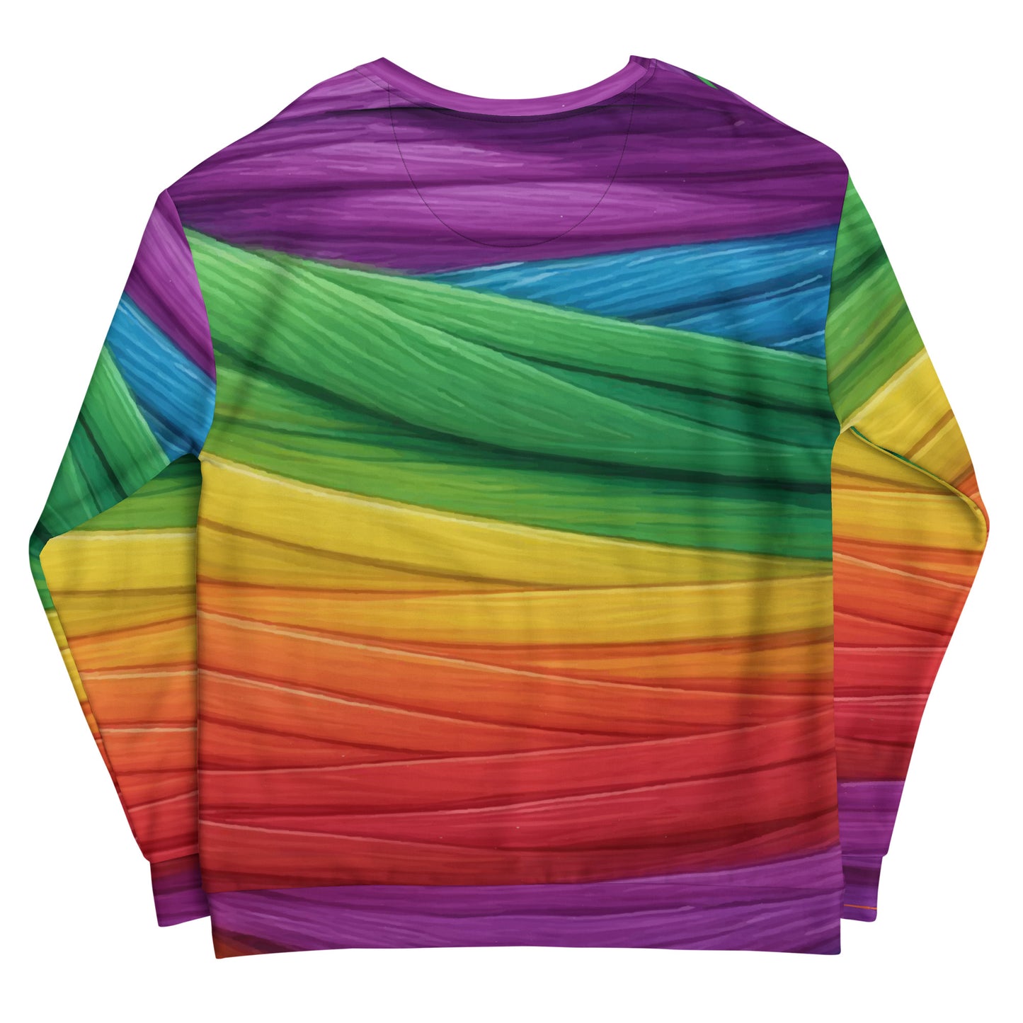 Mummy Wrap Costume Style - Unisex Sweatshirt - Rainbow Mummy Cat Dance