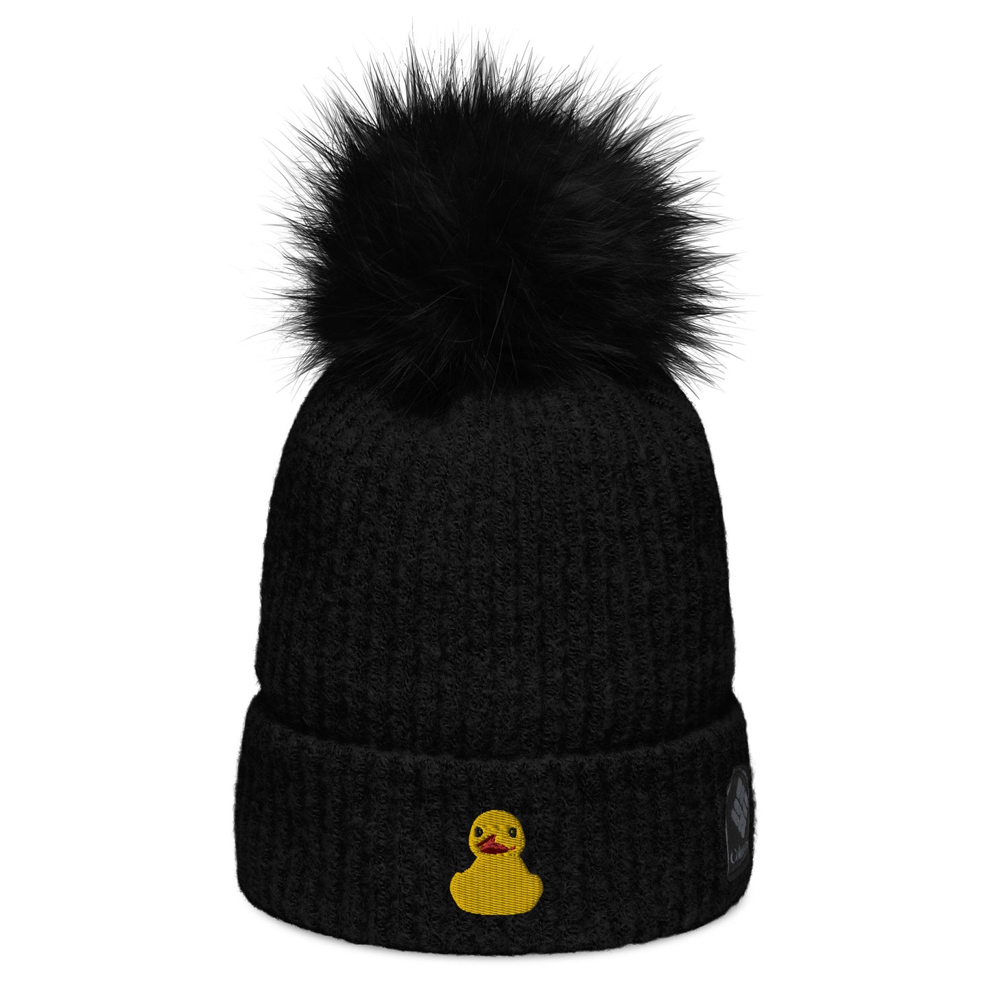 Rubber Duckies on the Dash Pom-Pom Beanie - Columbia