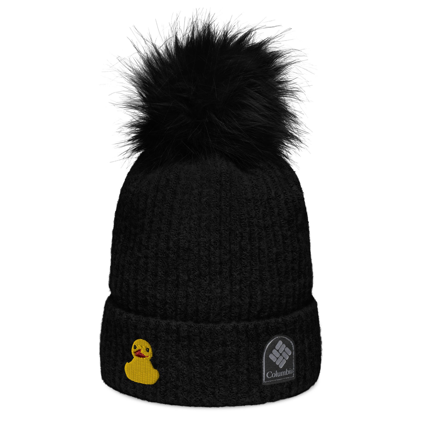 Rubber Duckies on the Dash Pom-Pom Beanie - Columbia