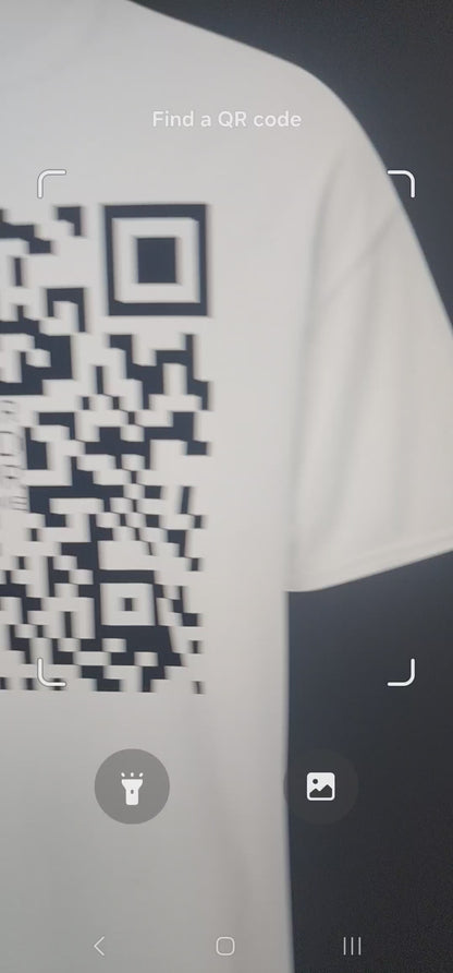 Gamer.band custom QR Code YourUsername T-shirt | List Gaming Names, Gaming Links, Streaming Channels, Social Media Profiles, Merch Stores, and more