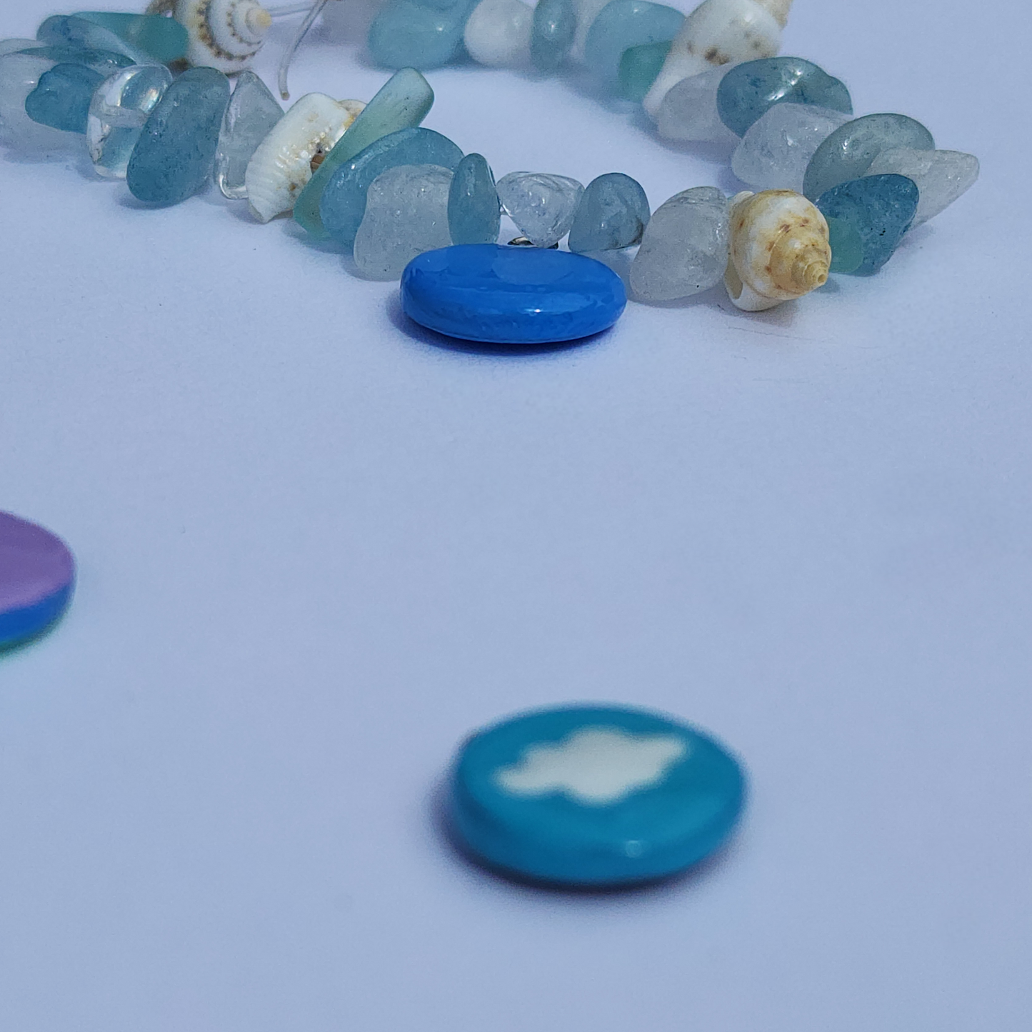 Mini NFC Charm - Handmade - Link to social profiles, pay me link, game invite or anywhere. Custom Personalized 13mm-15mm