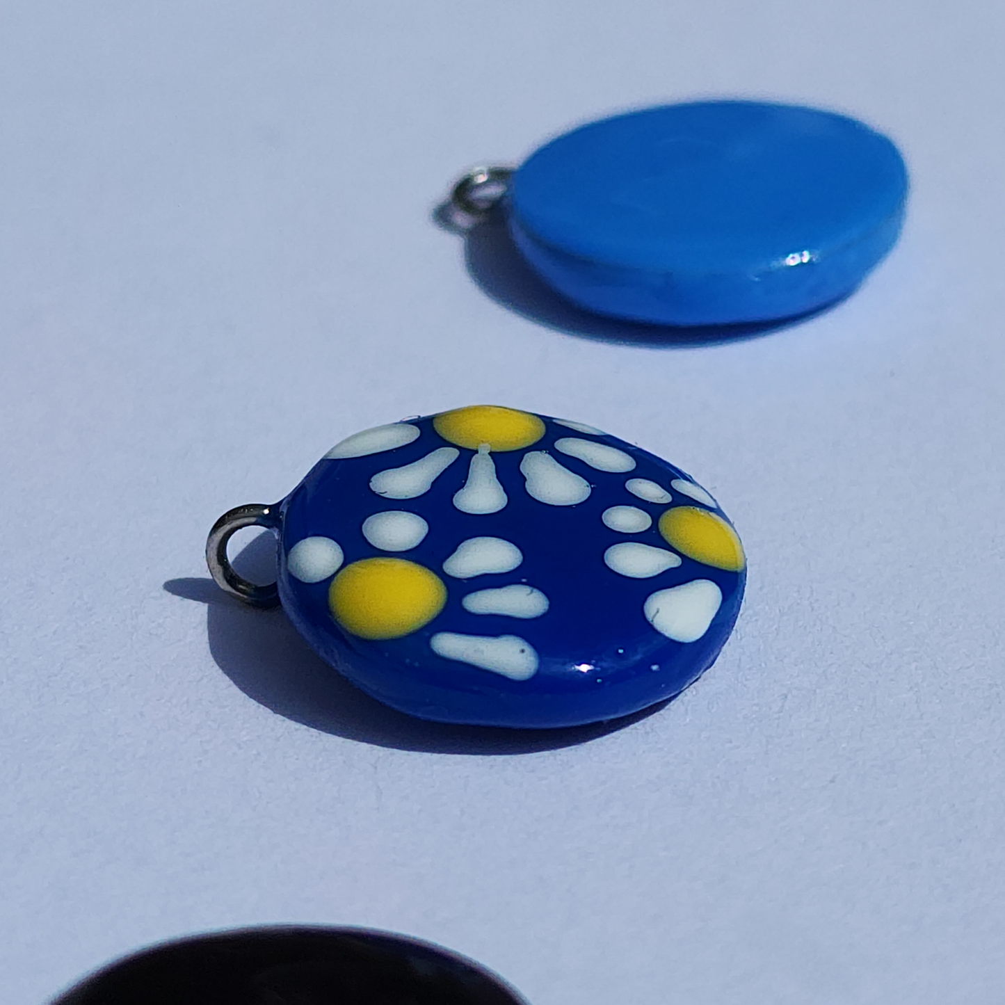 Mini NFC Charm - Handmade - Link to social profiles, pay me link, game invite or anywhere. Custom Personalized 13mm-15mm