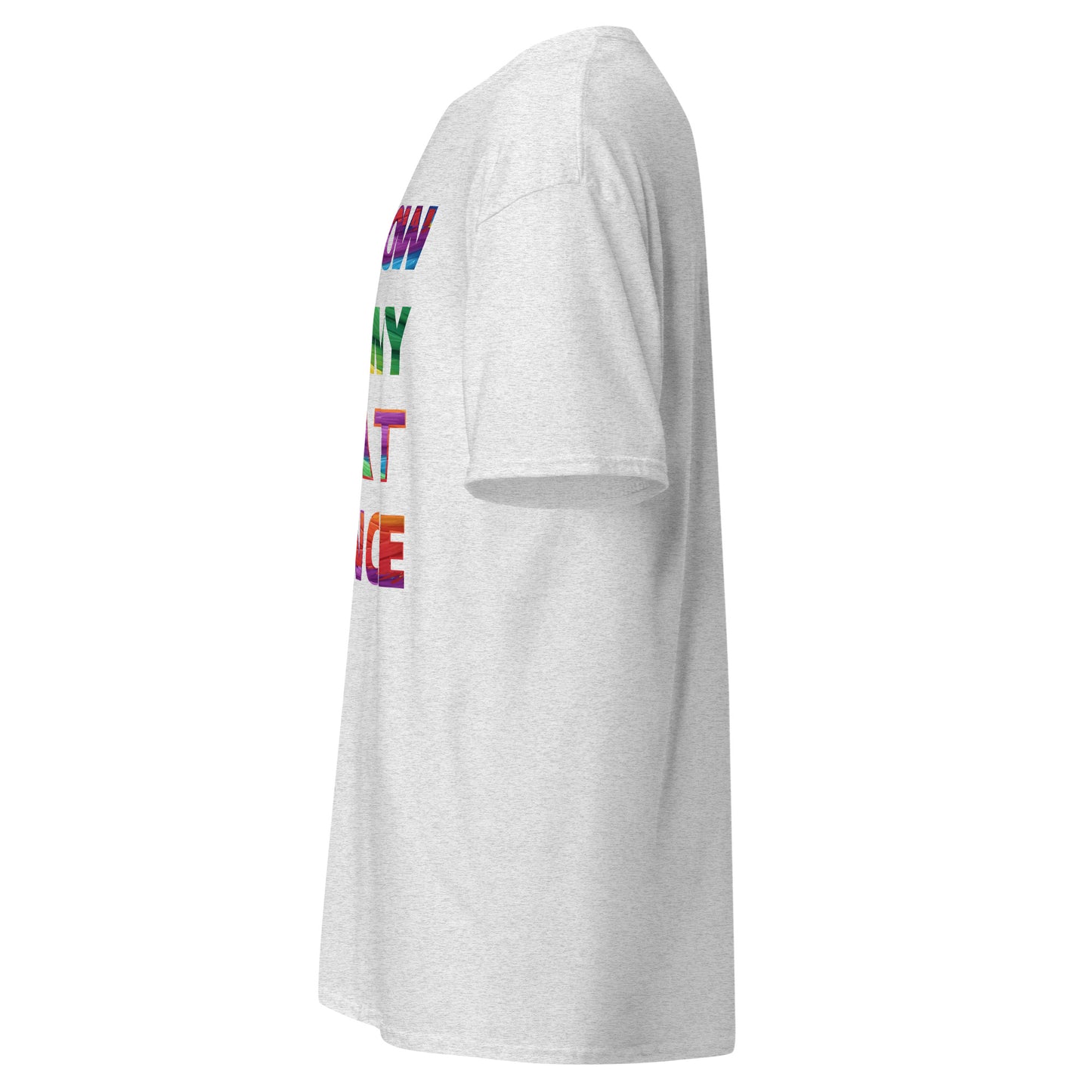 Text Only -  tee Rainbow Mummy Cat Dance