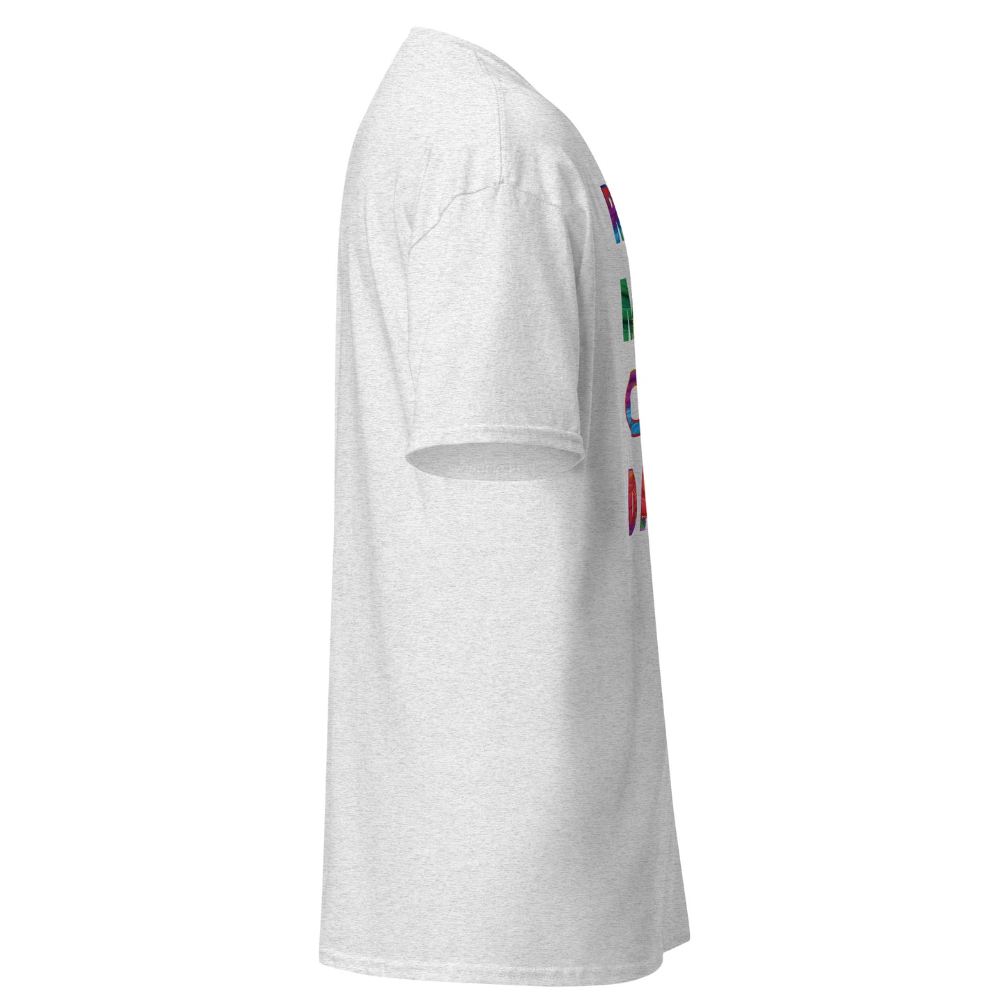 Text Only -  tee Rainbow Mummy Cat Dance