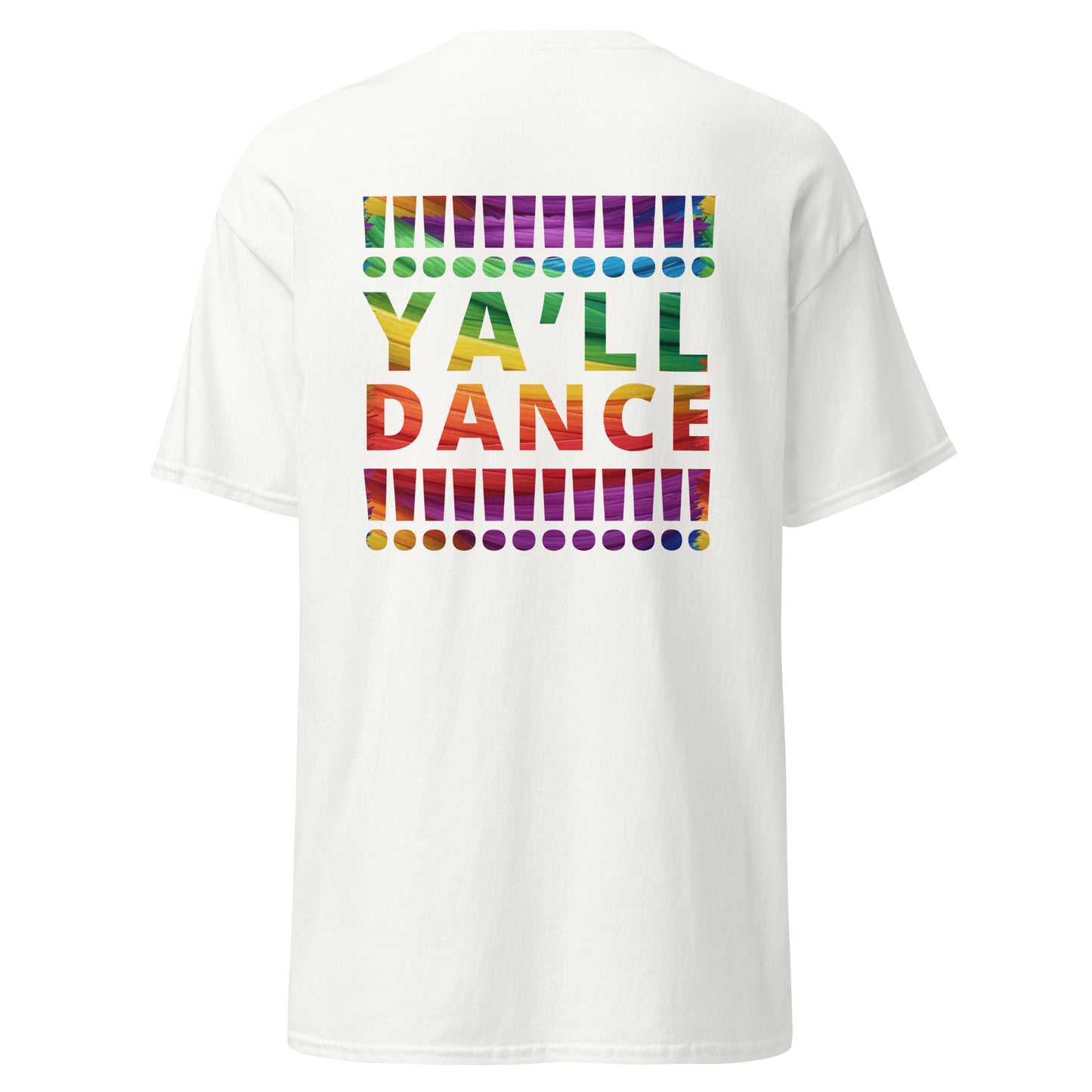 Ya'll Dance? Ya'll Dance! Tee Rainbow Mummy Cat Dance