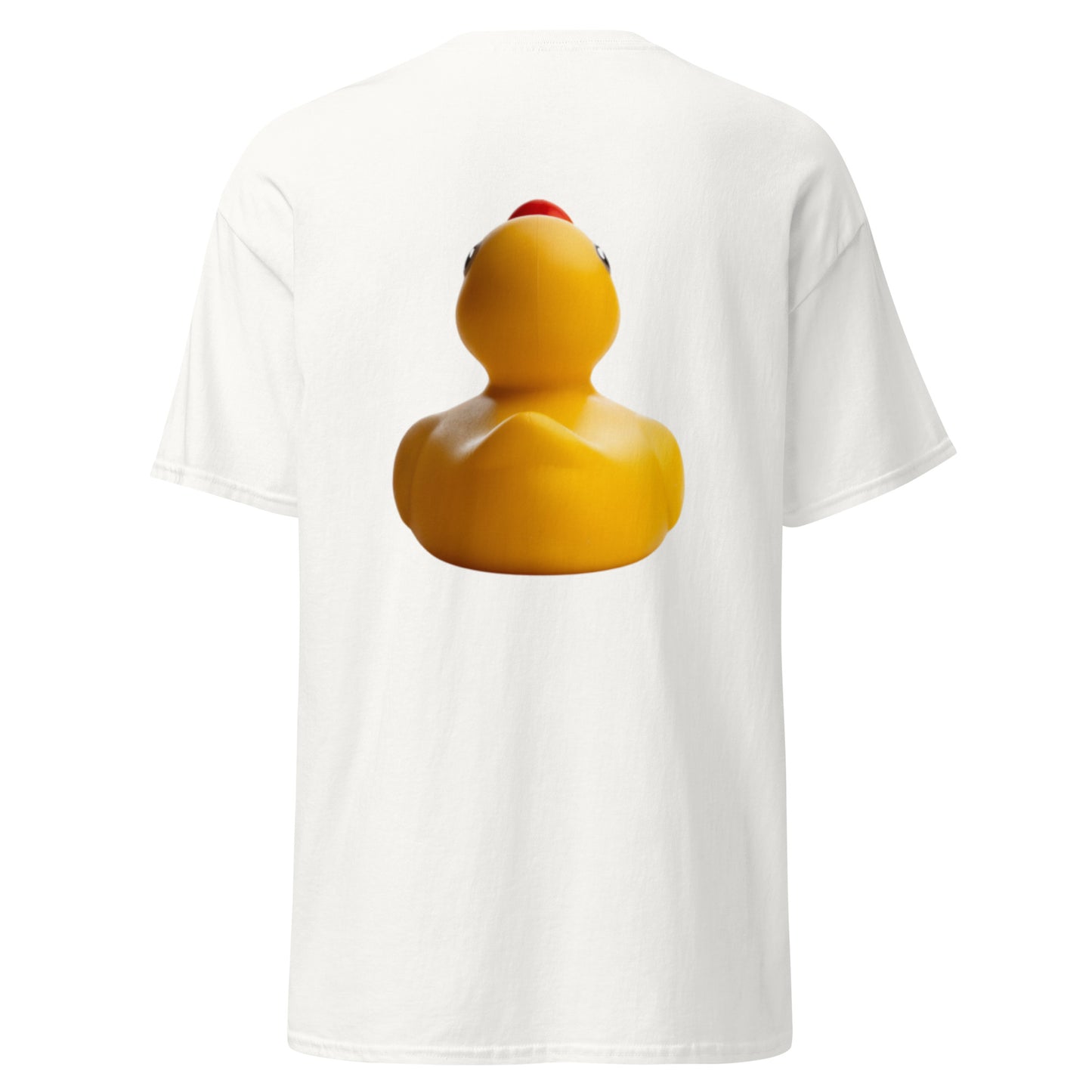 Rubber Duckie on Front and Back - Rubber Duckies on the Dash Tee Front and Back - Rubber Ducky T-shirt