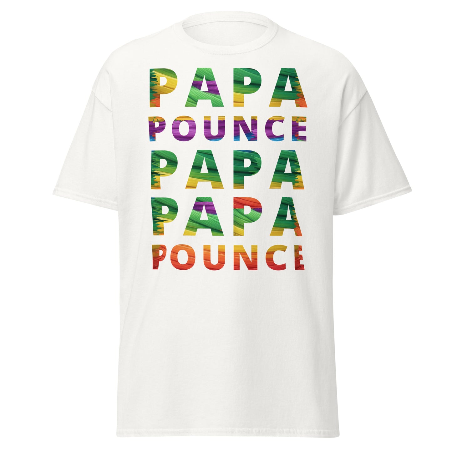 PA PA Pounce Pounce Tee - Rainbow Mummy Cat Dance