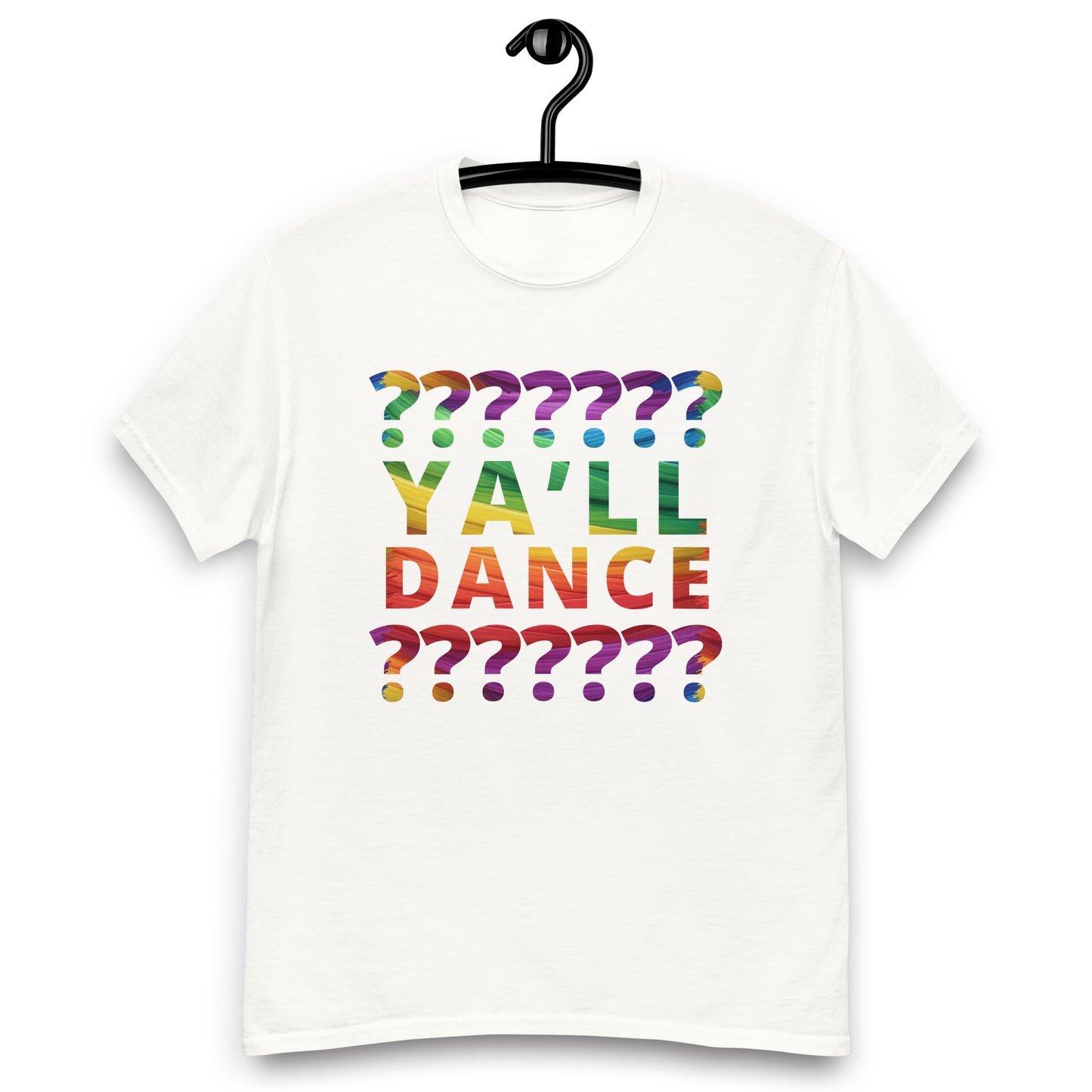 Ya'll Dance? Ya'll Dance! Tee Rainbow Mummy Cat Dance