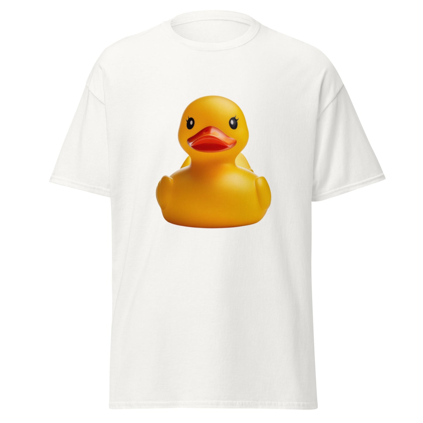 Rubber Duckie on Front and Back - Rubber Duckies on the Dash Tee Front and Back - Rubber Ducky T-shirt